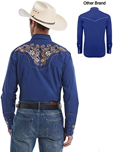 Vue 3 de Chemise Western Manches