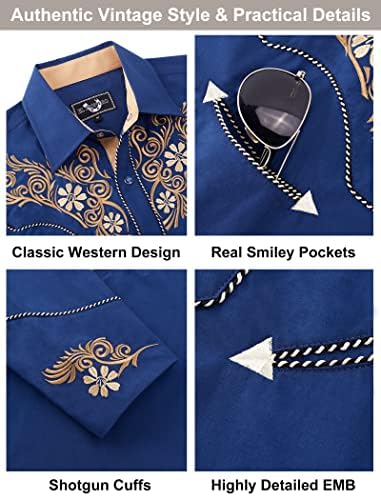 Vue 4 de Chemise Western Manches