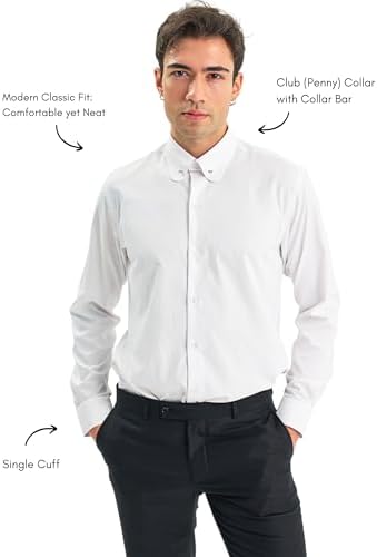 Vue 5 de Chemise Col Club