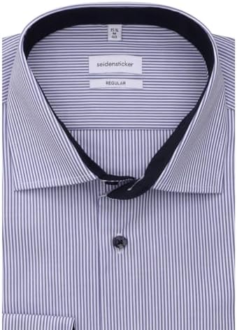 Vue 3 de Regular Fit Langarm Hemd