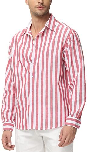 Vue 4 de Chemise Homme Rayee Manches