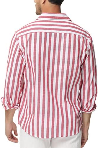 Vue 5 de Chemise Homme Rayee Manches