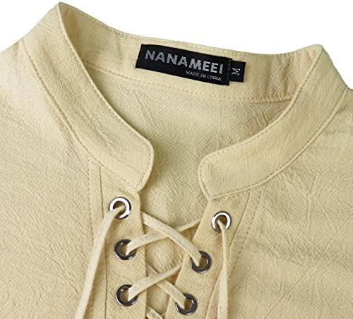 Vue 3 de Chemise Medievale Homme Manches