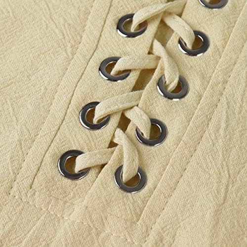 Vue 4 de Chemise Medievale Homme Manches