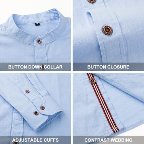 Vue 5 de Hommes Chemise Manches Longues