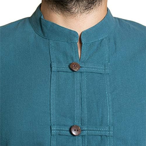 Vue 2 de Chemise Fisherman Col Mao