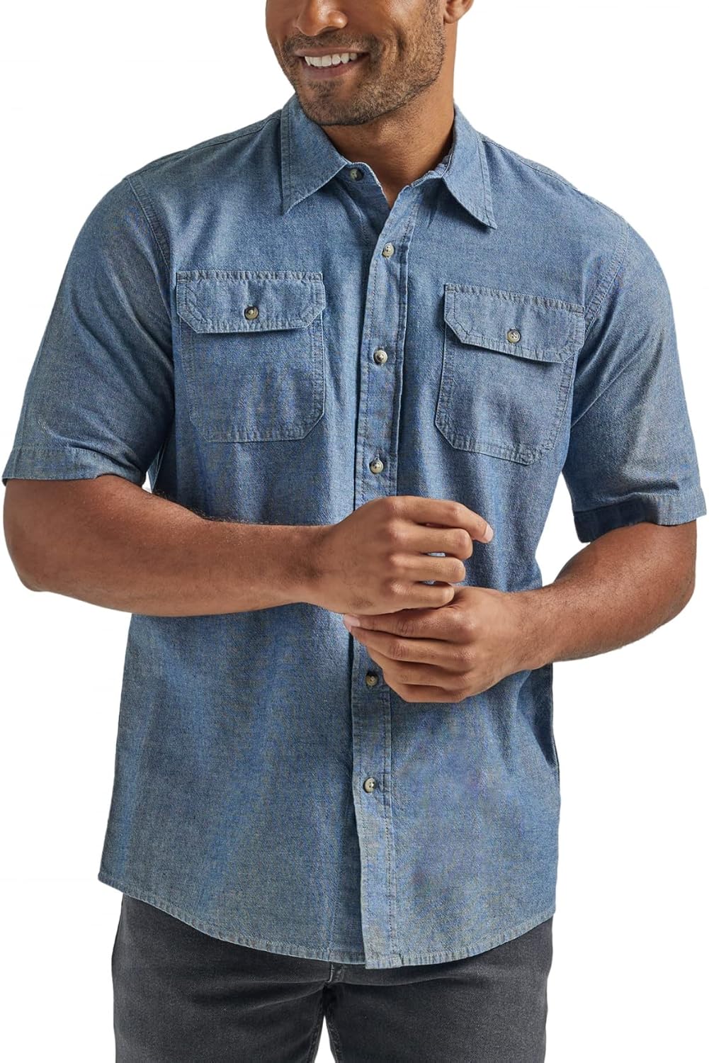 Short Sleeve Classic Woven