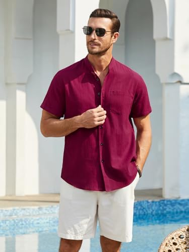 Vue 2 de Hommes Chemises Manche Courte