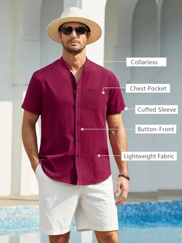 Vue 3 de Hommes Chemises Manche Courte