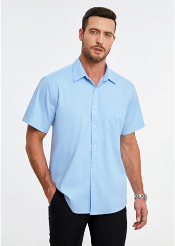 Vue 3 de Chemise Homme Manches Courtes