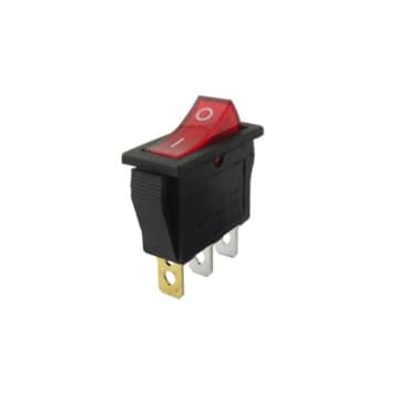 Interrupteur lumineux On/Off 28*10 15A 250V 3Pines — TET Electronics Tunisie