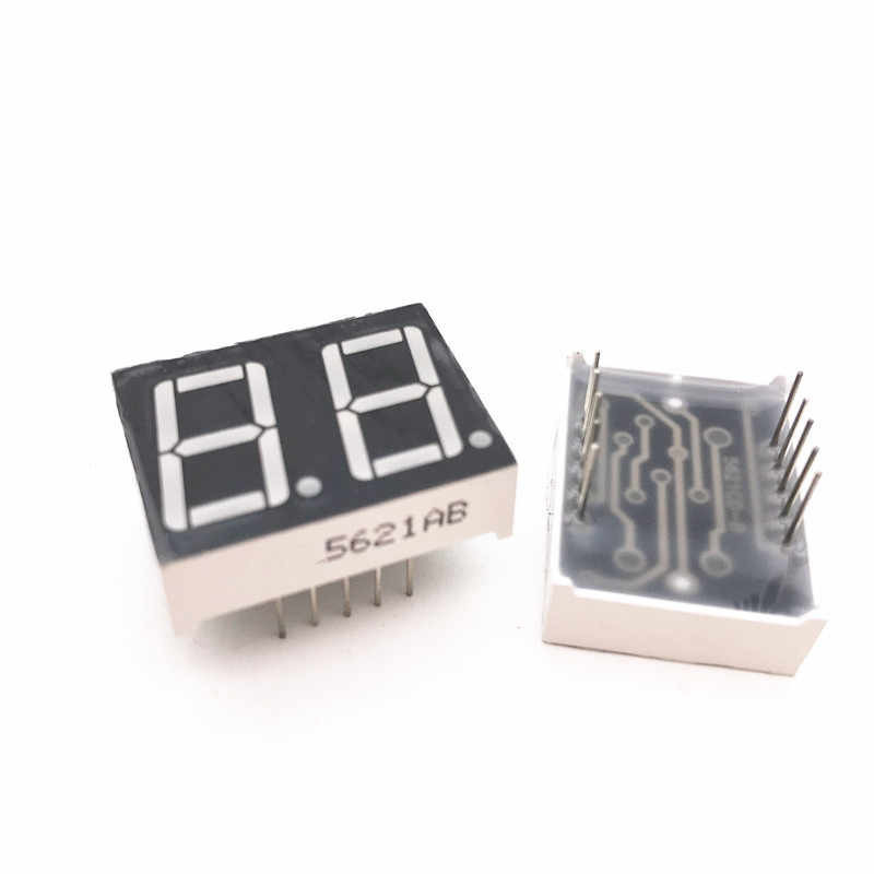 Afficheur 7 Segments 2 Digits 0.56" ANODE (Rouge) — TET Electronics Tunisie