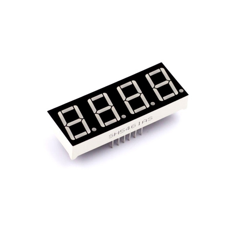 Afficheur 7 Segments 4 Digits 0.56" (Rouge) — TET Electronics Tunisie