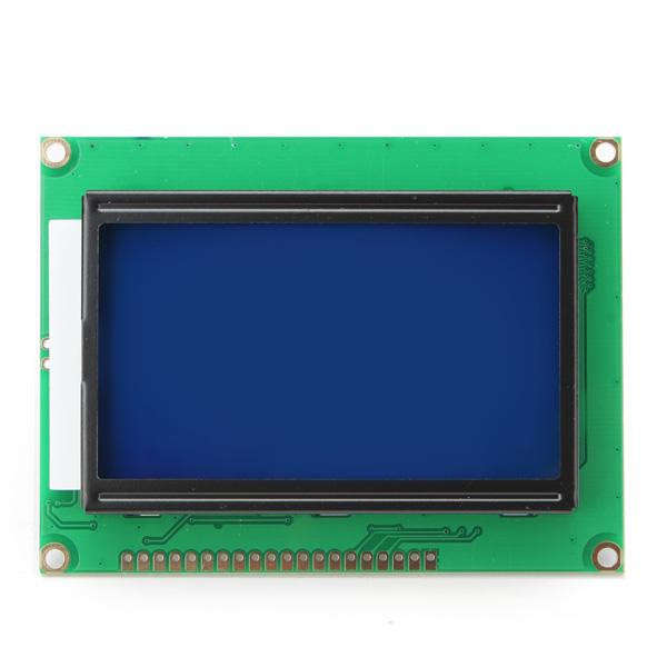 Afficheur LCD 128x64 Avec Rétroéclairage (BLEU) — TET Electronics Tunisie