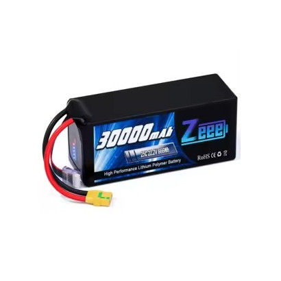 Batterie Lipo 2S Zeee 7,4V 3000mAh 40C avec connecteur XT60 — TET Electronics Tunisie