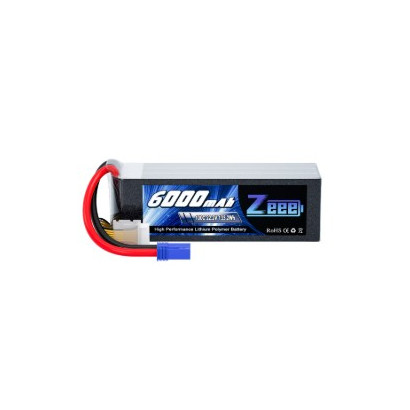 Batterie Lipo 3S Zeee 11,1V 6000mAh 60C avec connecteur EC5 — TET Electronics Tunisie