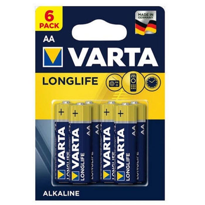 Piles AAA LongLife Extra Varta BP4 (6 PCS) — TET Electronics Tunisie