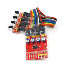 Module Suiveur de Ligne IR 4 Voies — TET Electronics Tunisie