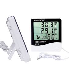 Thermomètre et Hygromètre Numérique HTC-2 — TET Electronics Tunisie
