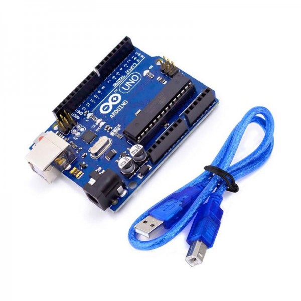 Arduino UNO REV3 DIP16 + Cable USB — TET Electronics Tunisie