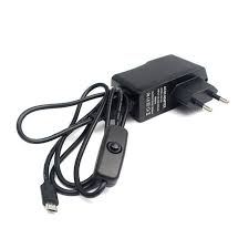 Alimentation 5V 3A Micro Usb pour Raspberry Avec Interrupteur — TET Electronics Tunisie