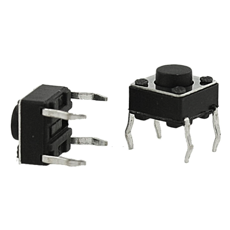 Bouton Tactile Mini Switch 6*6*5 MM 4 Pins — TET Electronics Tunisie