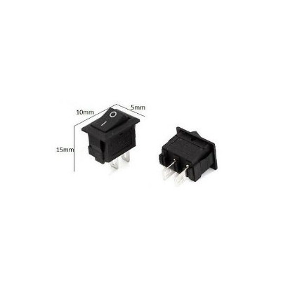 KCD11 Interrupteur ON OFF 2 Pines 10*15mm — TET Electronics Tunisie