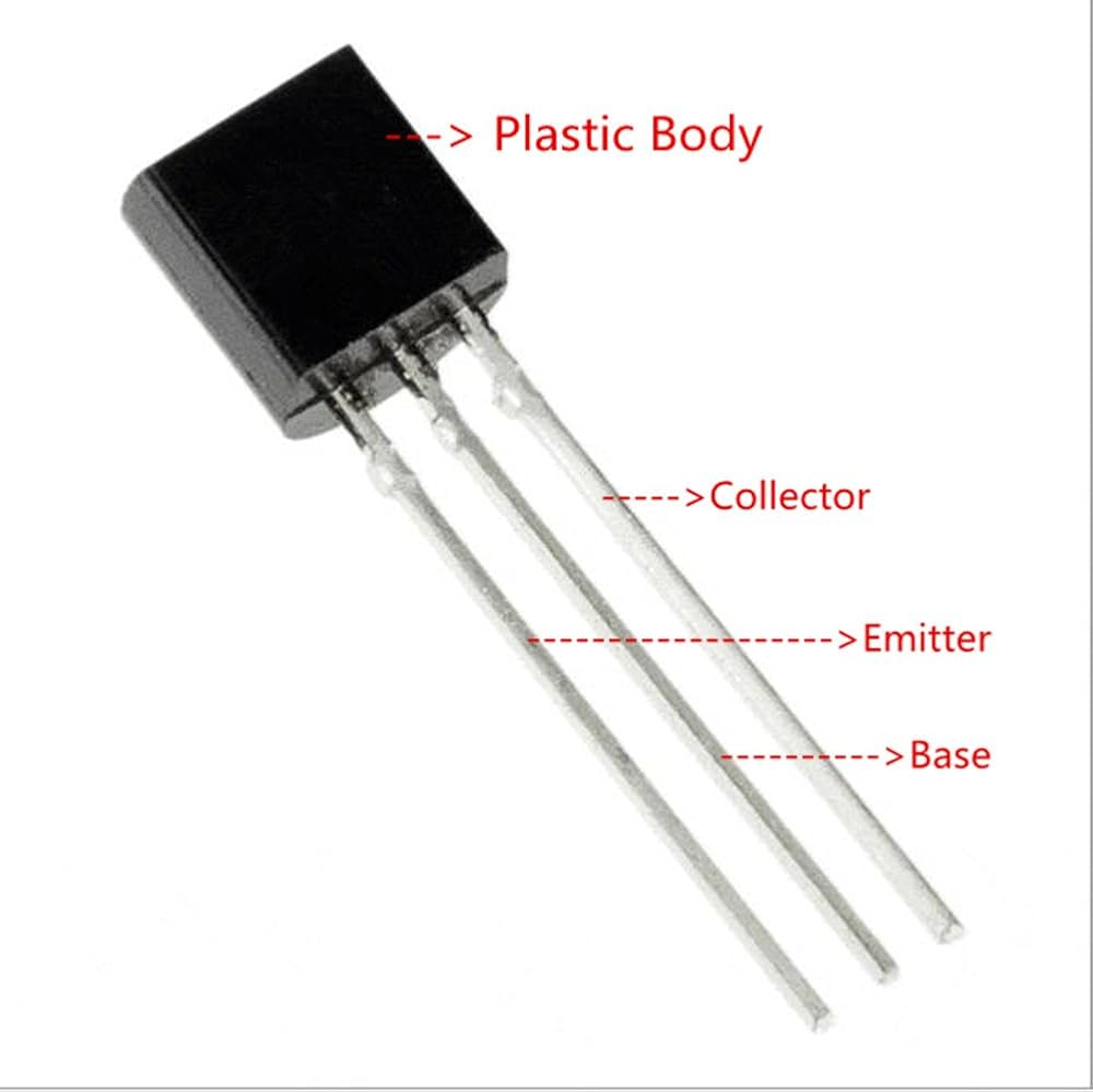 2N2222 Transistor TO92 — TET Electronics Tunisie