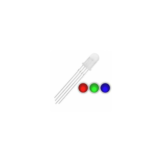 Diode LED RGB 4 Pin 5mm — TET Electronics Tunisie