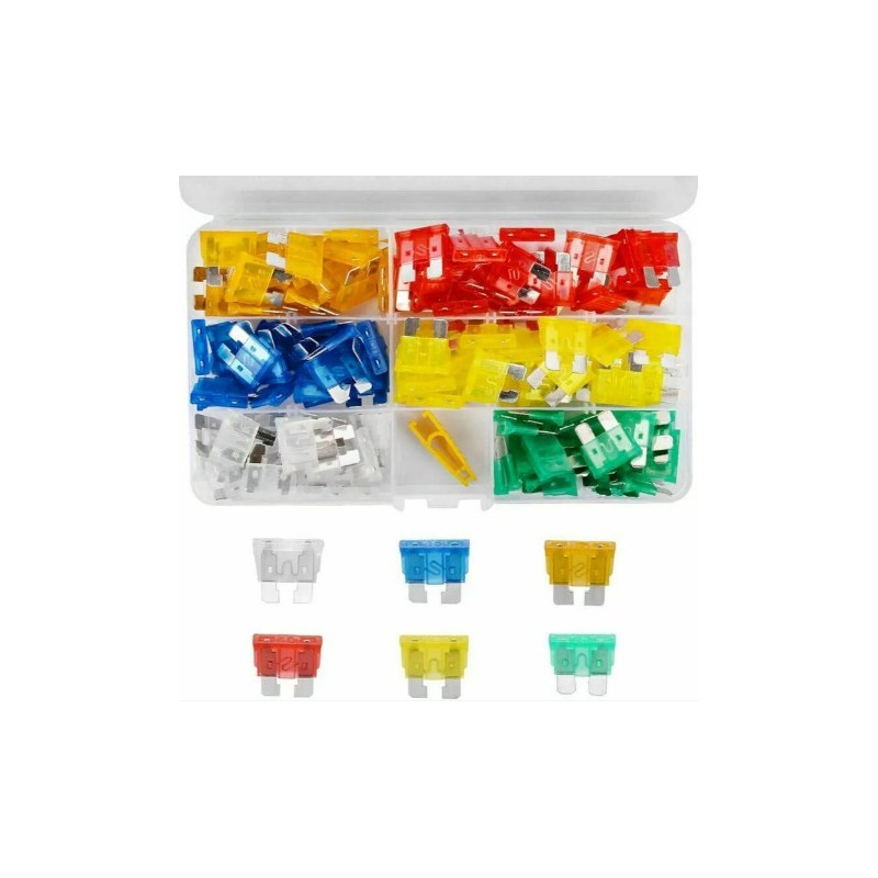Kit Micro Fusible Pour Voiture 120 pcs — TET Electronics Tunisie