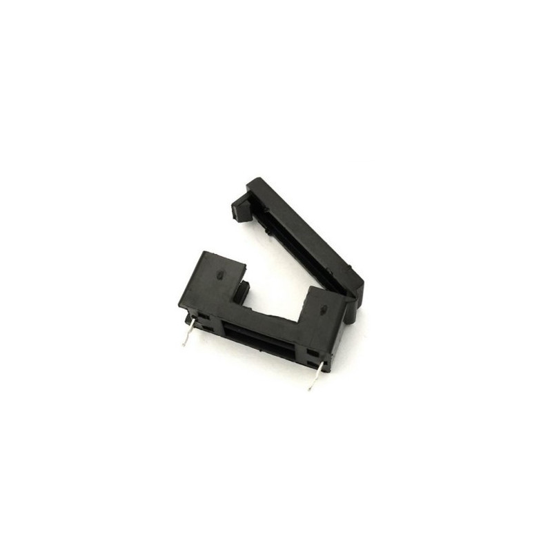 Porte Fusible 5x20mm avec Couvercle Noir — TET Electronics Tunisie