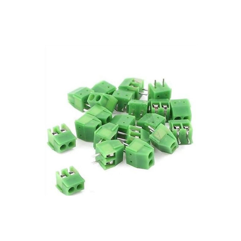 Bornier à Vis KF350 2 PINES 3.5mm — TET Electronics Tunisie