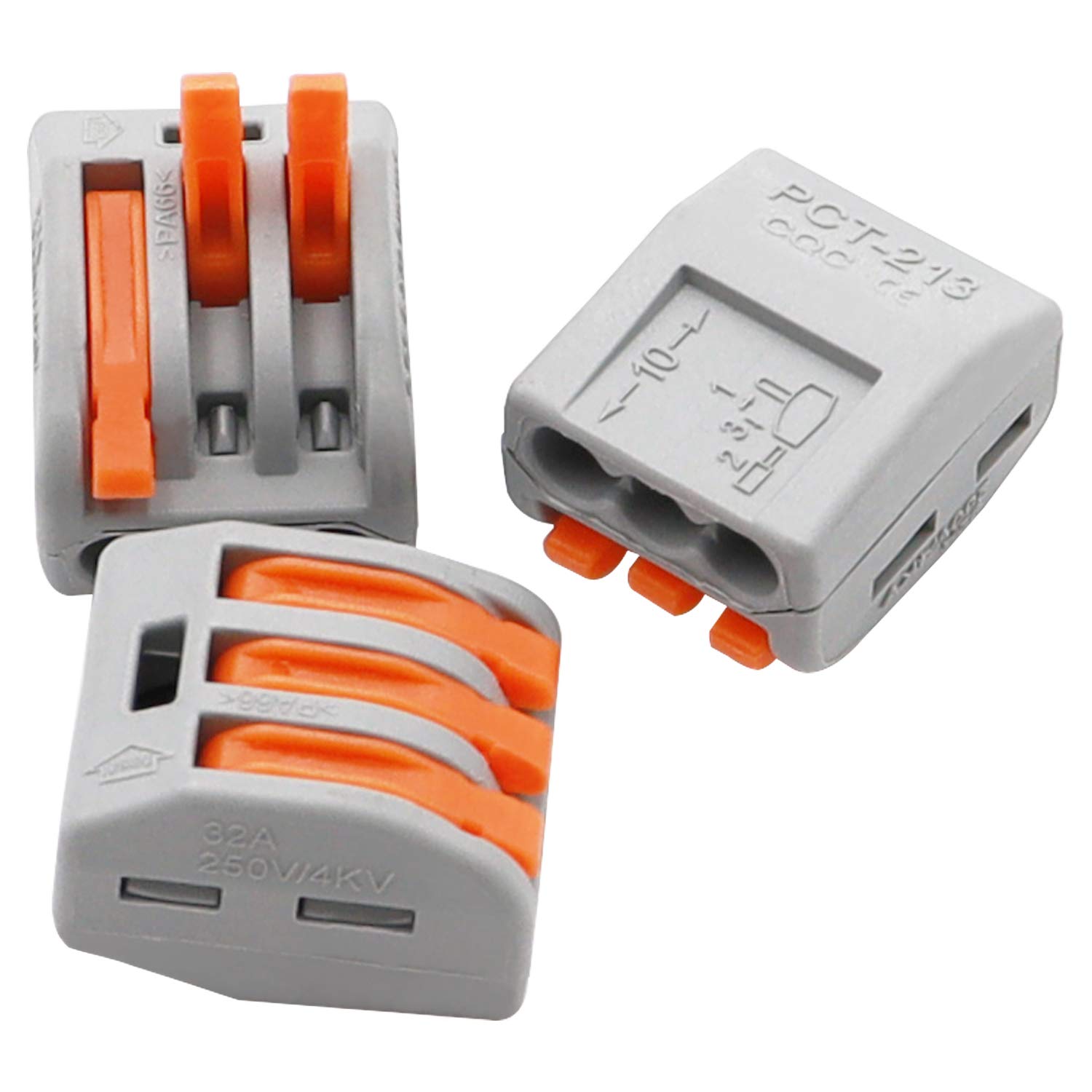 Connecteur Rapide - 3 entrées - PCT-213 pour câble électrique — TET Electronics Tunisie