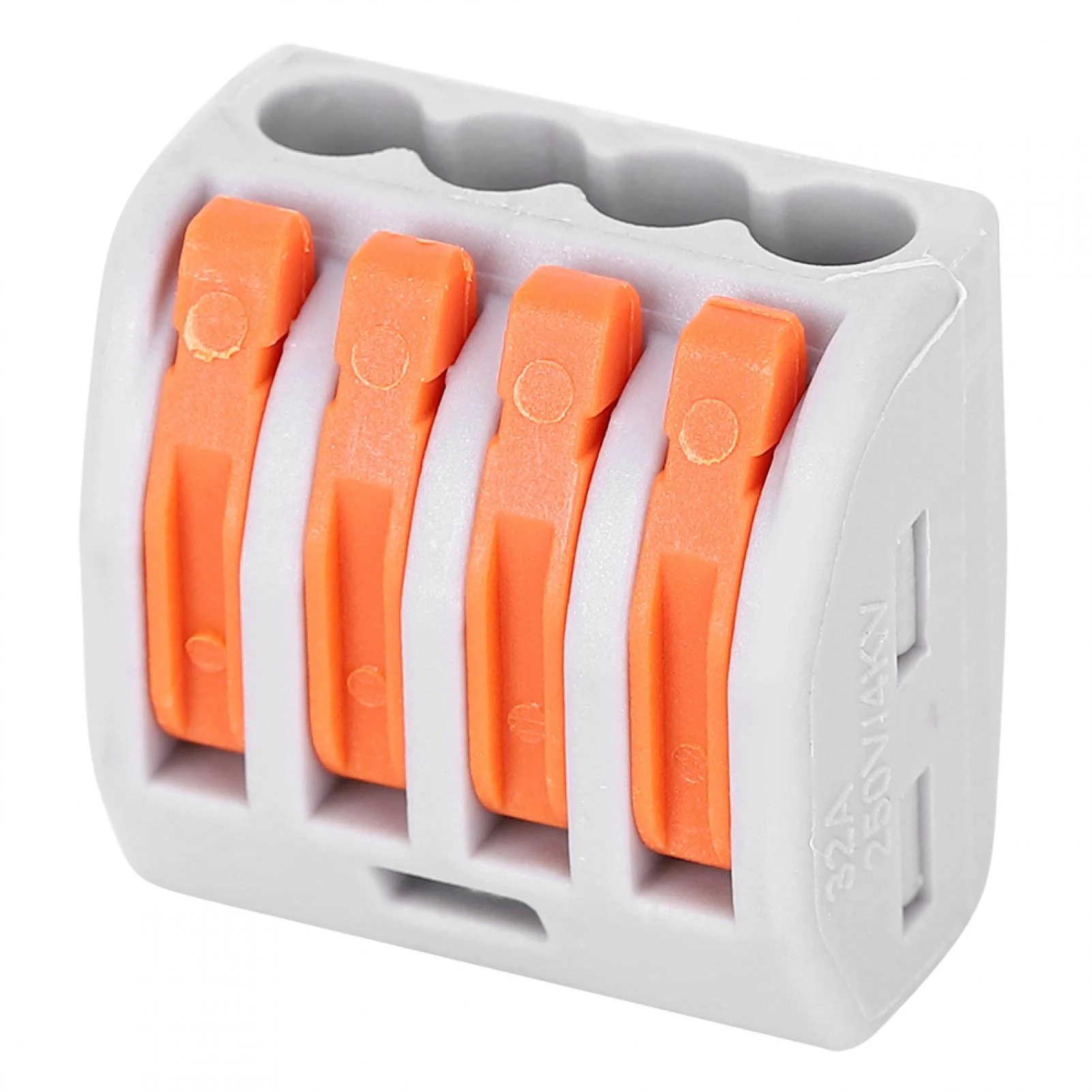Connecteur Rapide - 4 entrées - PCT-214 pour câble électrique — TET Electronics Tunisie