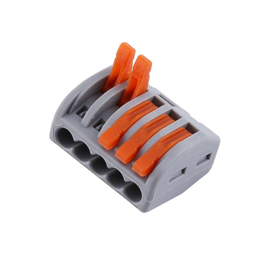Connecteur Rapide - 5 entrées - PCT-215 pour câble électrique — TET Electronics Tunisie