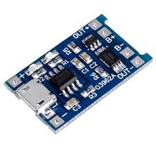 Module TP4056 Chargeur de Batterie Lithium 5V 1A Micro USB — TET Electronics Tunisie