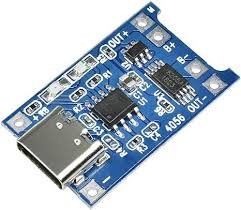 Module TP4056 Chargeur de Batterie Lithium 5V 1A USB Type C — TET Electronics Tunisie