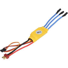 Contrôleur pour Moteur Brushless ESC 30A Avec Connecteur T Et Fiche Banane — TET Electronics Tunisie
