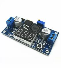 Module LM2596 Alimentation Réglable Avec Afficheur — TET Electronics Tunisie
