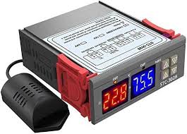 STC-3028 Thermostat Régulateur de Température et Humidité 220V — TET Electronics Tunisie