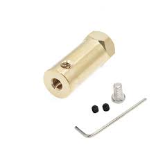 Accouplement Hexagonal 4mm pour Roue et Moteur L:30mm — TET Electronics Tunisie