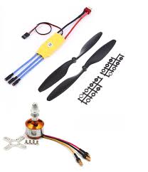 Kit Moteur Brushless A2212 1000KV Hélices 1045 L/R — TET Electronics Tunisie