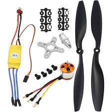 Kit Moteur Brushless A2212 930KV Hélices 1045 L/R — TET Electronics Tunisie