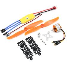 Kit Moteur Brushless A2212 930KV Hélices 6045 L/R — TET Electronics Tunisie