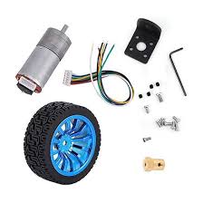 Kit Moteur JGA25-370 CC avec Encodeur 12V 620RPM — TET Electronics Tunisie