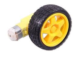 Moteur 3-6V DC + Roue 65mm — TET Electronics Tunisie