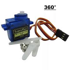 Mini Servomoteur SG90 9g 360° — TET Electronics Tunisie
