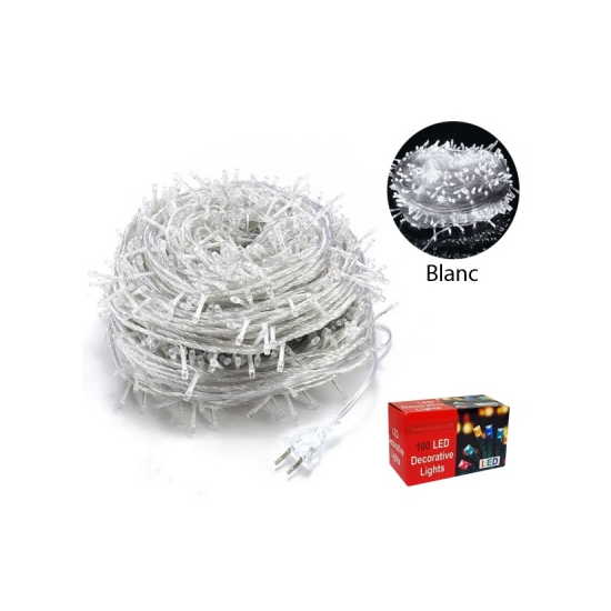 Guirlande LED 10M 220V - Blanc — TET Electronics Tunisie