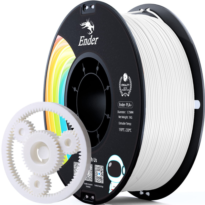 Filament PLA+ Blanc CREALITY ENDER 1.75mm 1KG — TET Electronics Tunisie