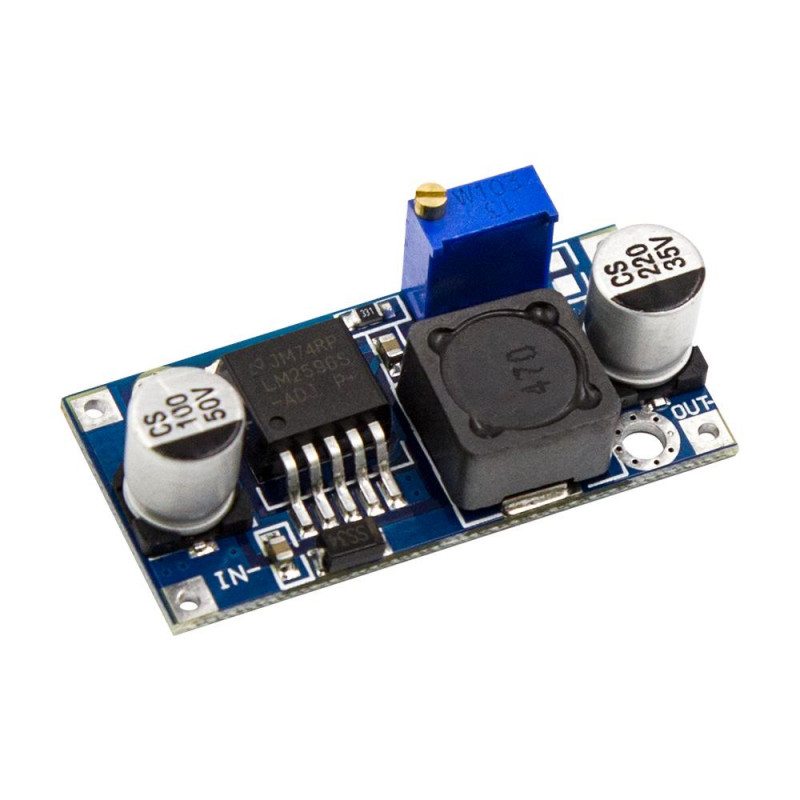 Module LM2596 Alimentation Réglable DC-DC 4.5-40V 3A — TET Electronics Tunisie